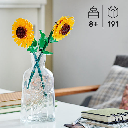 LEGO Girasoles – Construye tu ramo de buen rollo