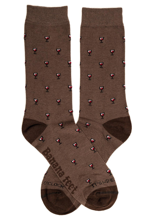 Calcetines vino – Uvas, pasos y mucho estilo