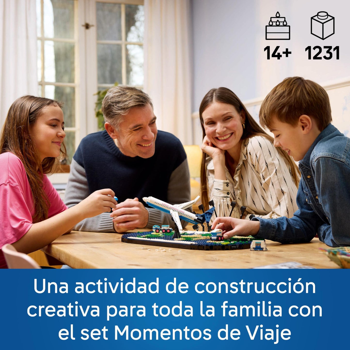 Momentos de Viaje LEGO – Construid juntos un mapamundi lleno de recuerdos