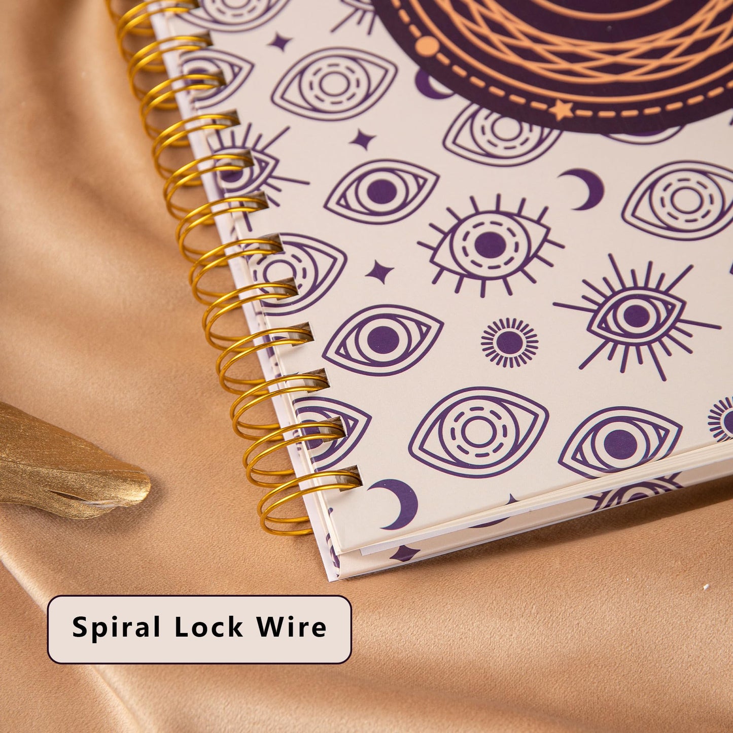 Ideas en espiral – Cuaderno con separadores y tapa dura