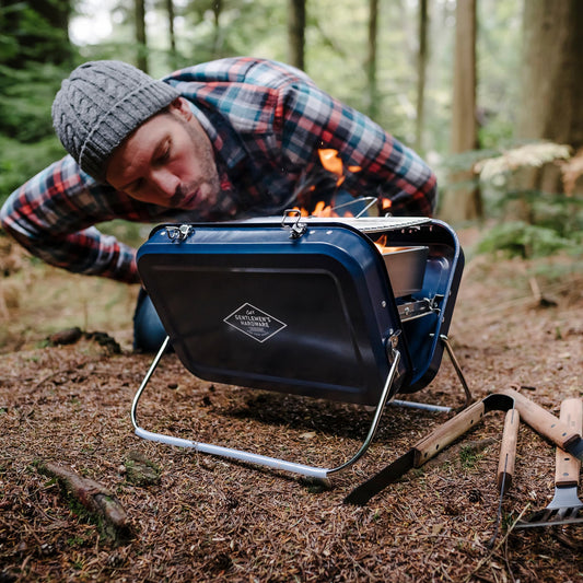 Barbacoa portátil estilo maleta – La aventura comienza en cada bocado