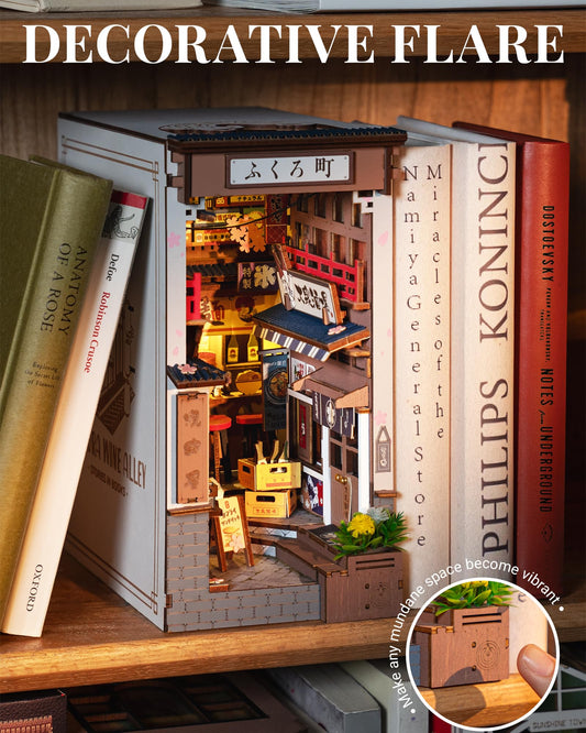 Book Nook Japón – Un callejón de luz entre libros