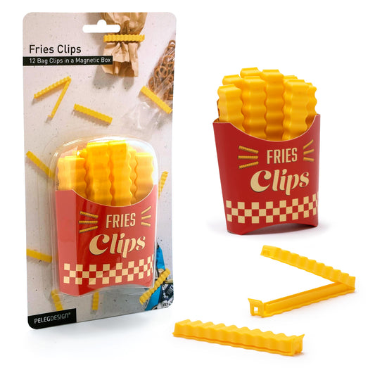Pinzas Fries Clips – Cierra tus bolsas con patatas