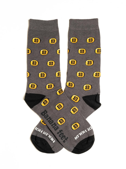Calcetines bitcoin – Criptodivisa hasta los pies