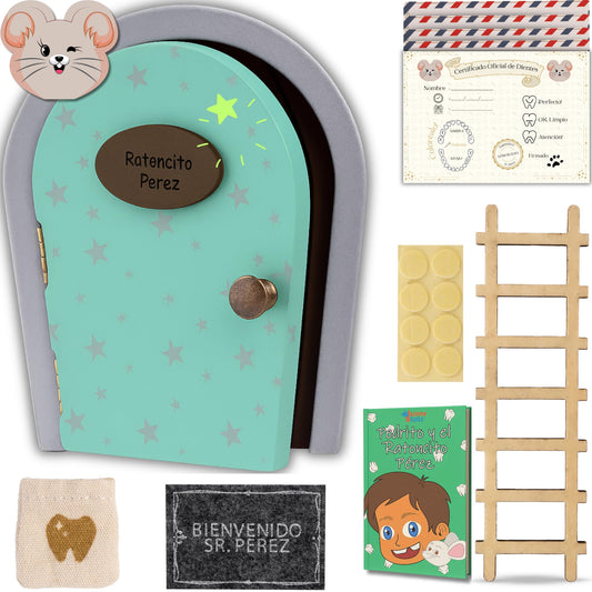 Puerta Mágica del Ratoncito Pérez con Luz – La entrada secreta que despierta la ilusión