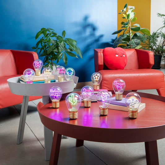 Lámpara bombilla “Cactus” – Luz con espinas de estilo