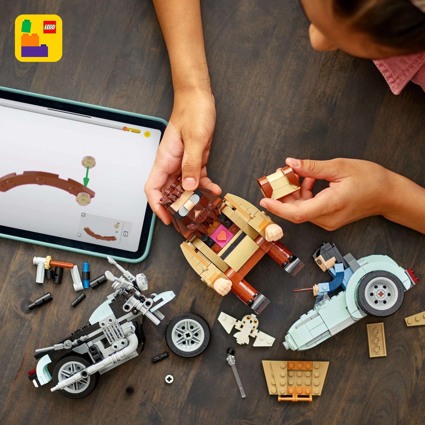 Moto de Hagrid LEGO – El viaje más mágico en piezas