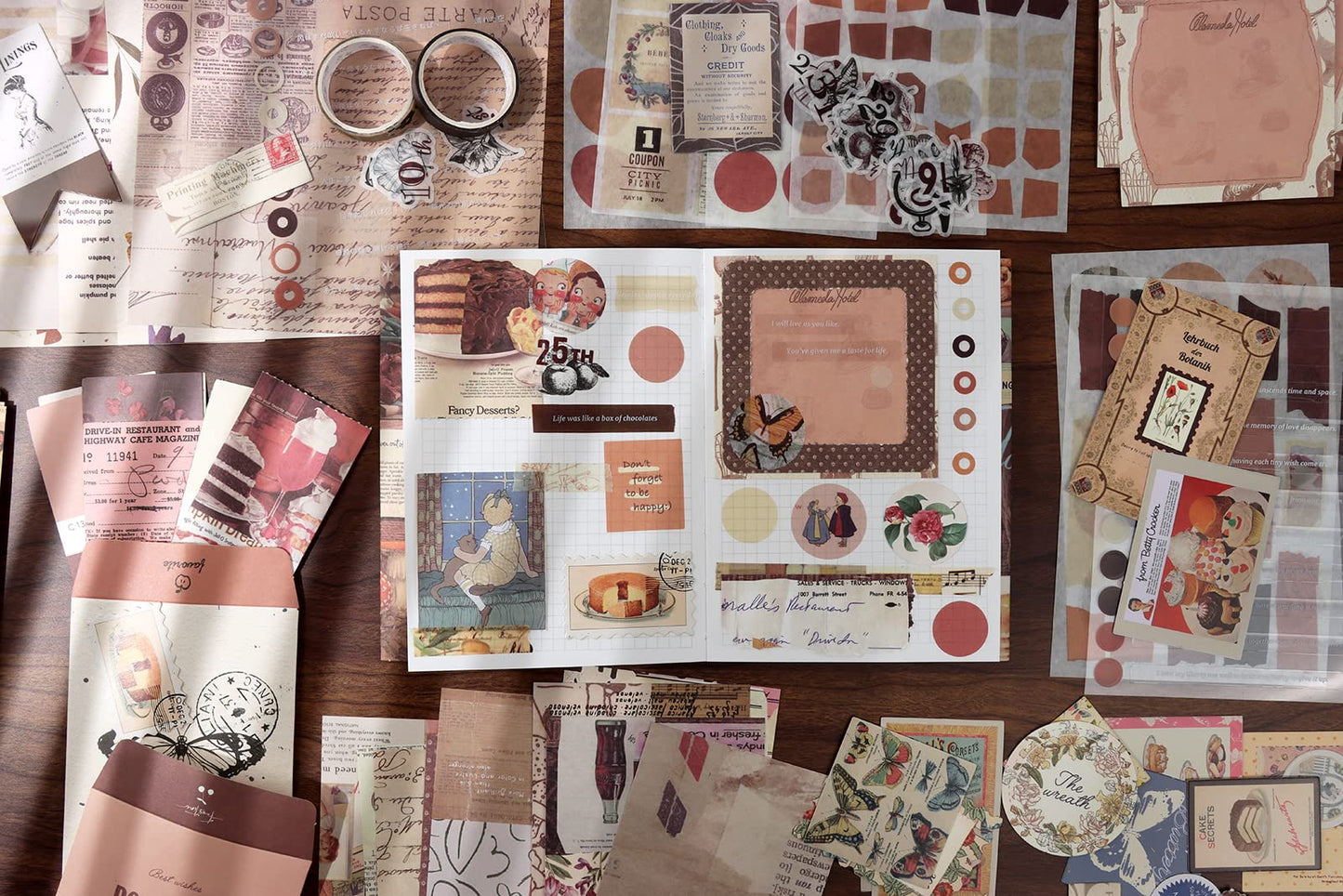 Kit scrapbook vintage – Un toque retro para tus ideas