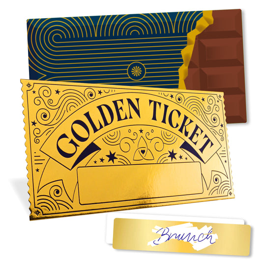 Tarjeta rasca y gana “Ticket Dorado” – Regala risas sorpresa