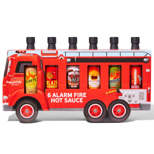 Pack de salsas picantes – 6 fuegos del infierno en miniatura