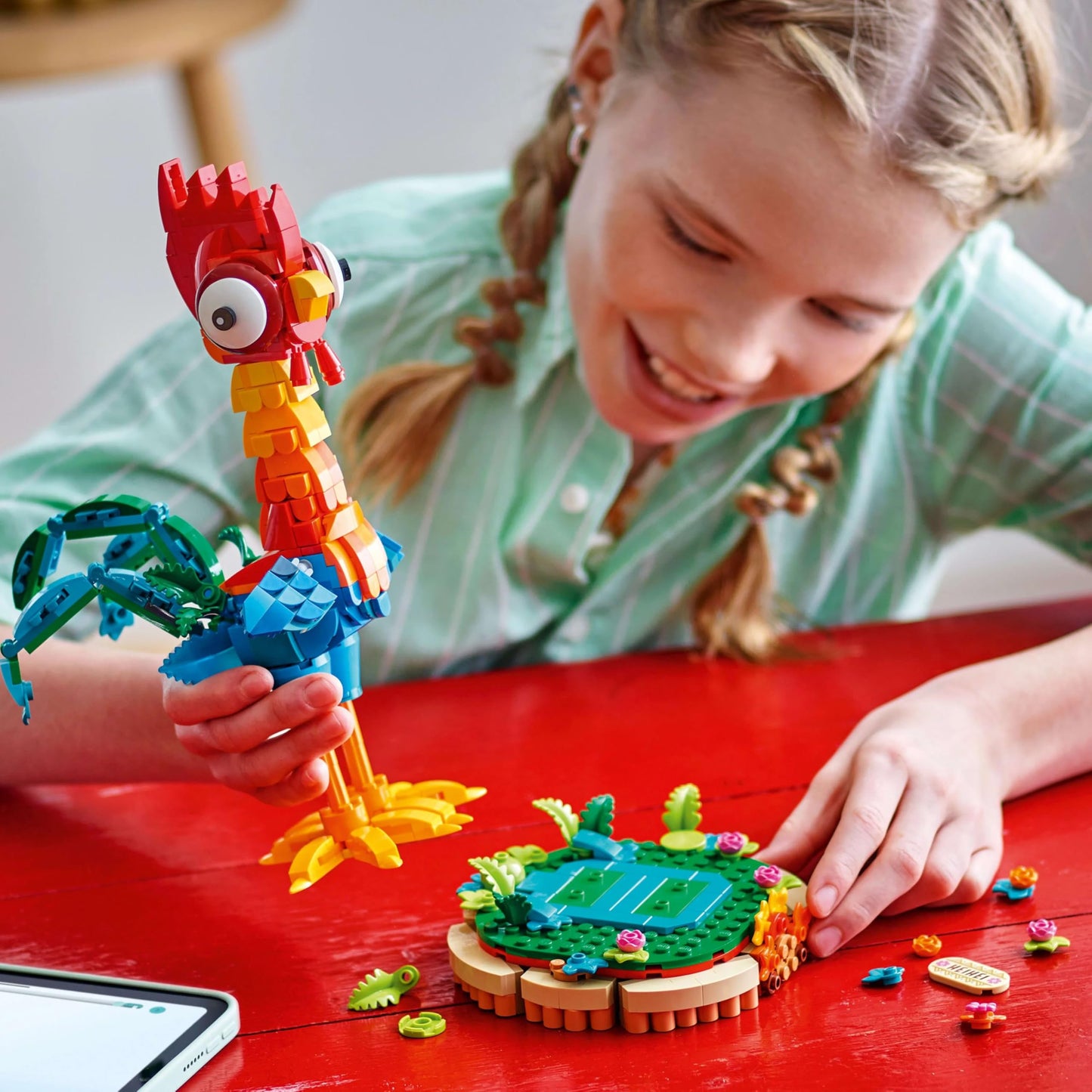 LEGO Disney Heihei – El Gallo Más Divertido de Vaiana 2