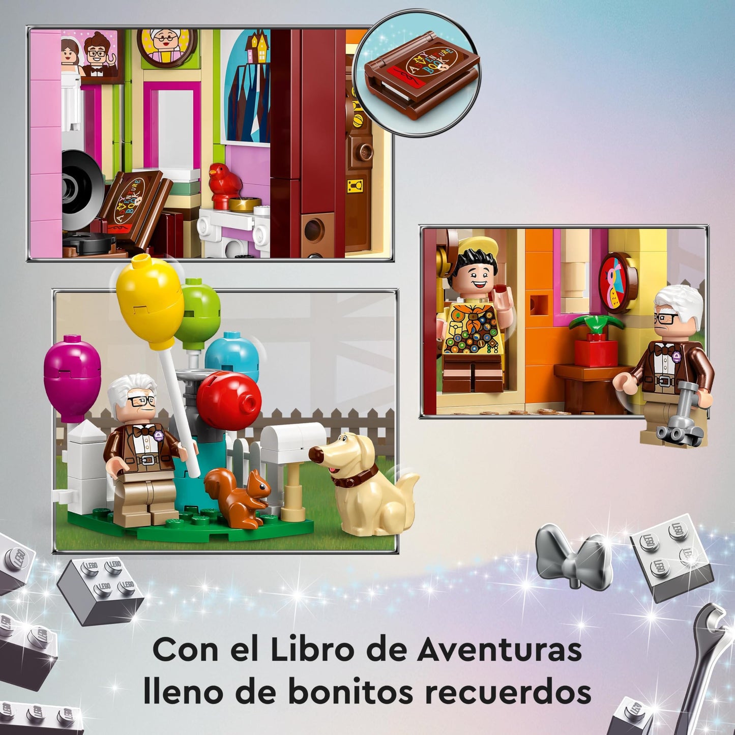 LEGO Disney Casa de "Up" – Viaja a las Cataratas Paraíso sin Salir de Casa