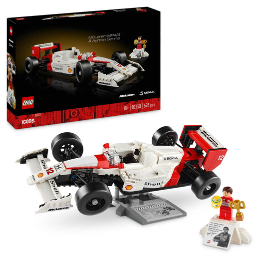 LEGO McLaren MP4/4 – Senna en versión de bloques
