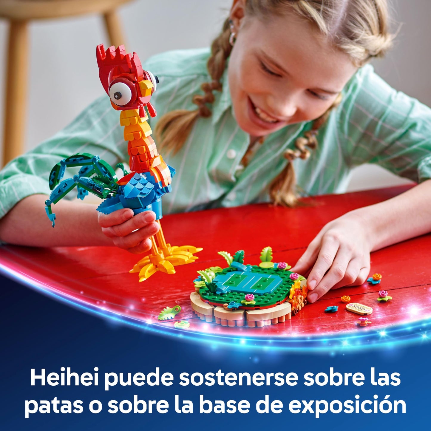LEGO Disney Heihei – El Gallo Más Divertido de Vaiana 2
