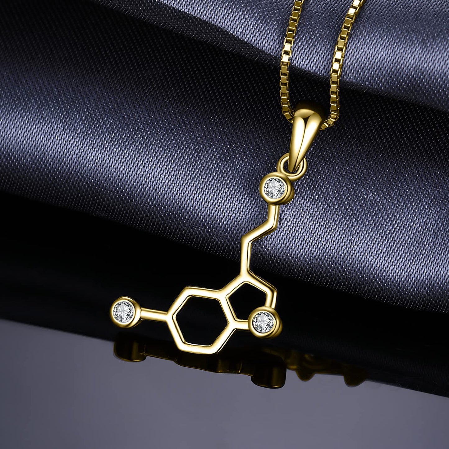 Collar Estructura Química Plata Ley – La Fórmula Secreta de la Elegancia