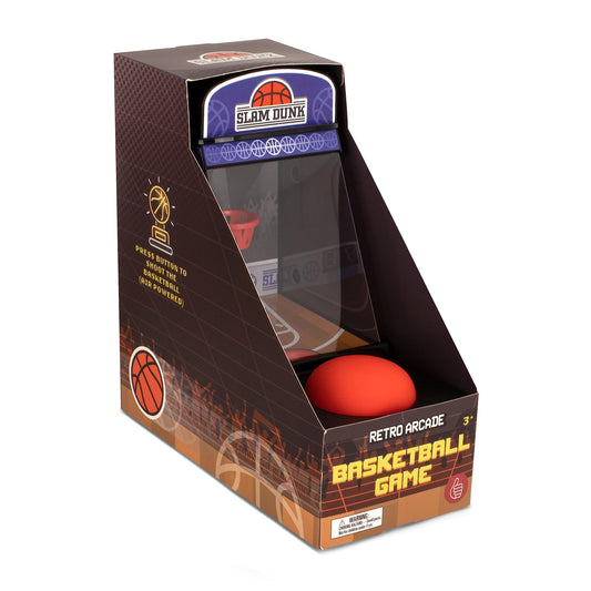 Mini Arcade Baloncesto – Piques de Oficina y Canastas Rápidas