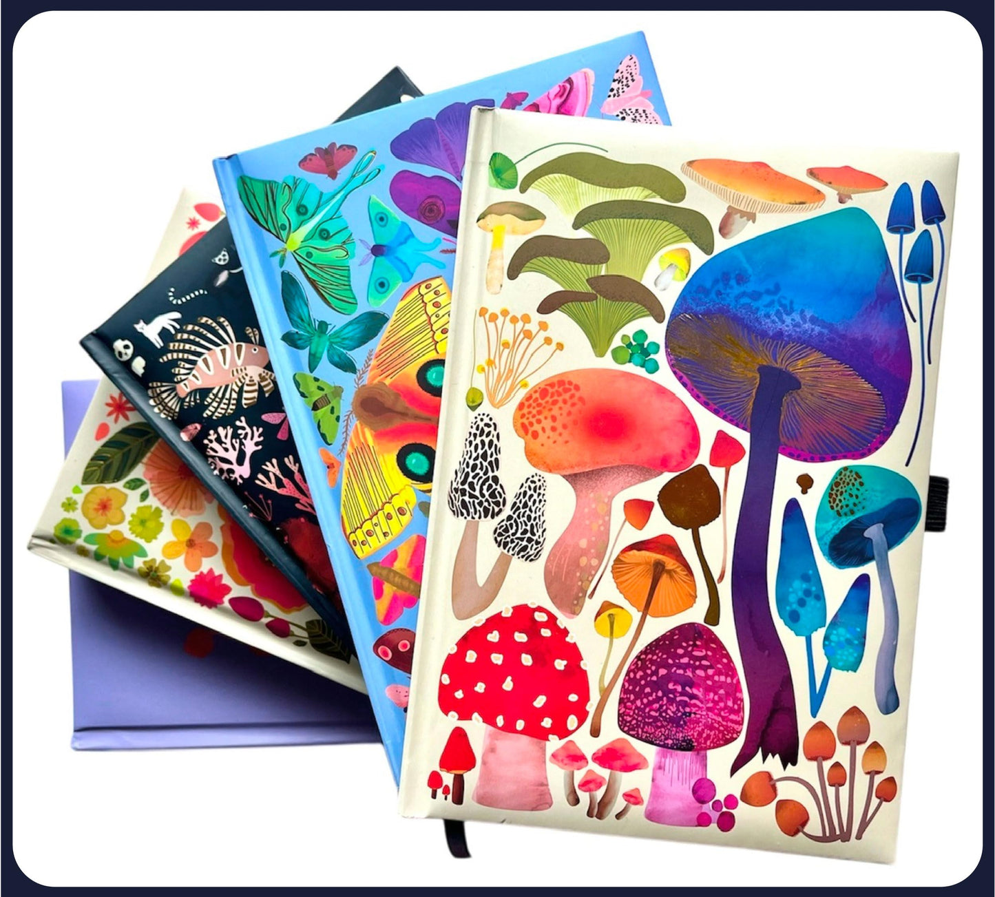 Libreta Elena Essex Perros Malva – Papel grueso y lujo canino