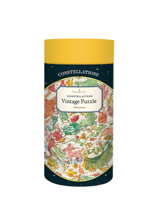 Puzle Cavallini Constelaciones – El mapa del cielo vintage