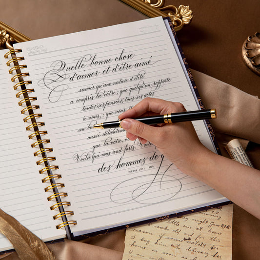 Libreta espiral mística – Donde el universo guía tus notas