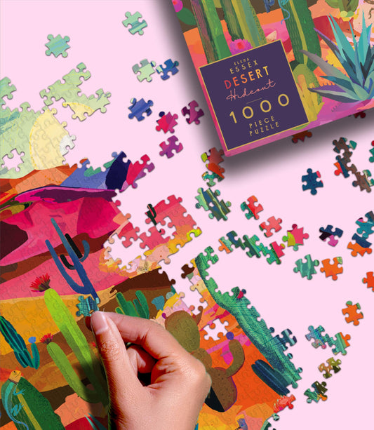 Puzle Elena Essex Desert Hideout – Un oasis de color