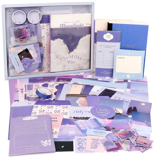 Kit scrapbook estético – 351 piezas de pura inspiración