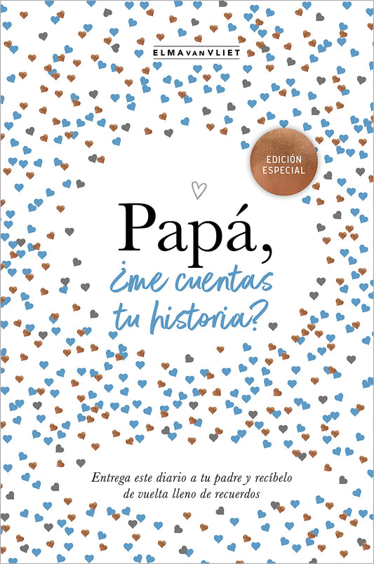Papá, ¿me cuentas tu historia? – Diario de recuerdos con dedicatoria