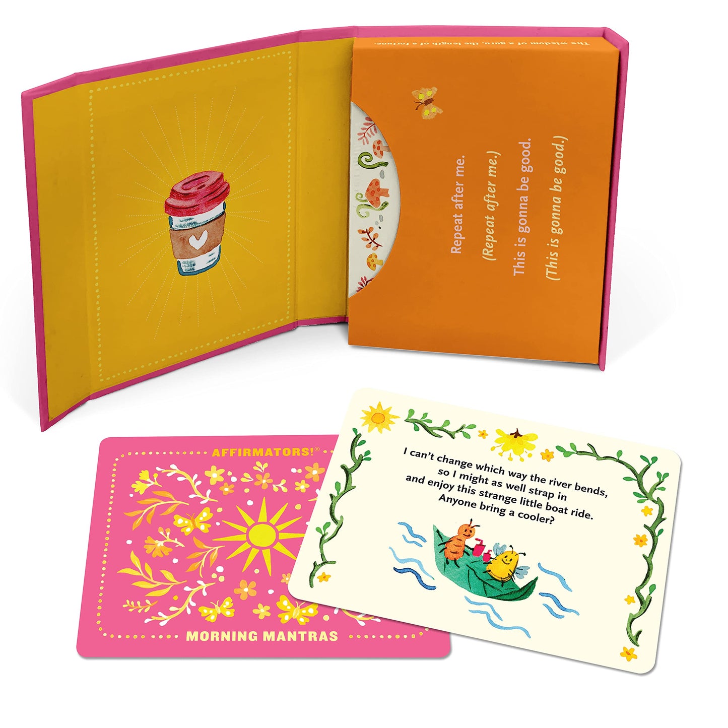 Cartas de afirmación “Morning Mantras” – Un chute diario de buen rollo