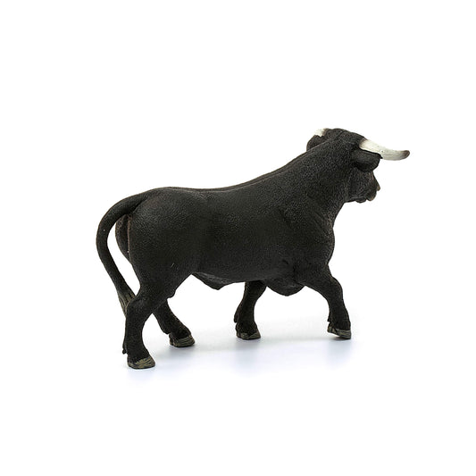 Figura toro negro – Fuerza brava en miniatura