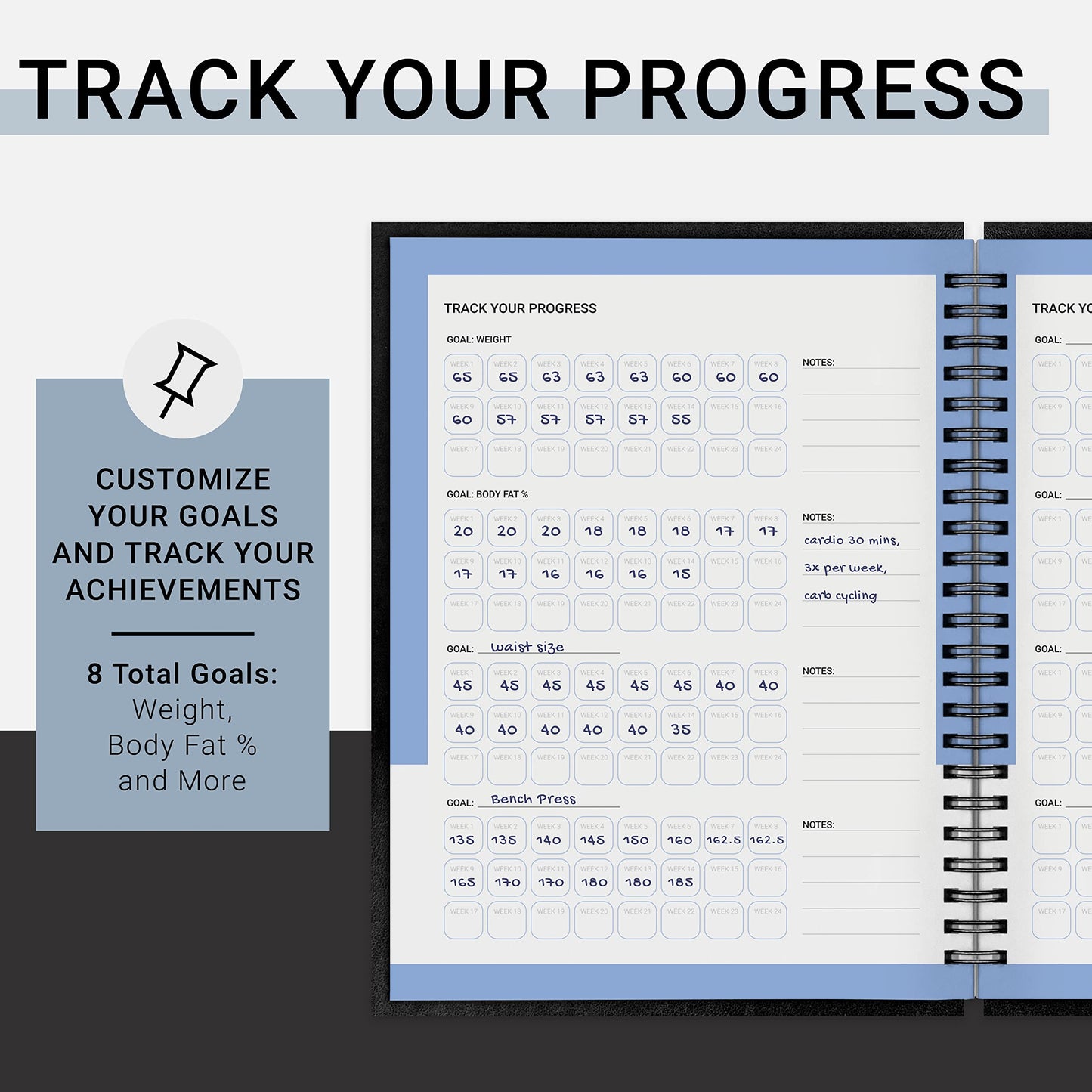 Diario de entrenamiento – Tu cuaderno para domar repes y objetivos