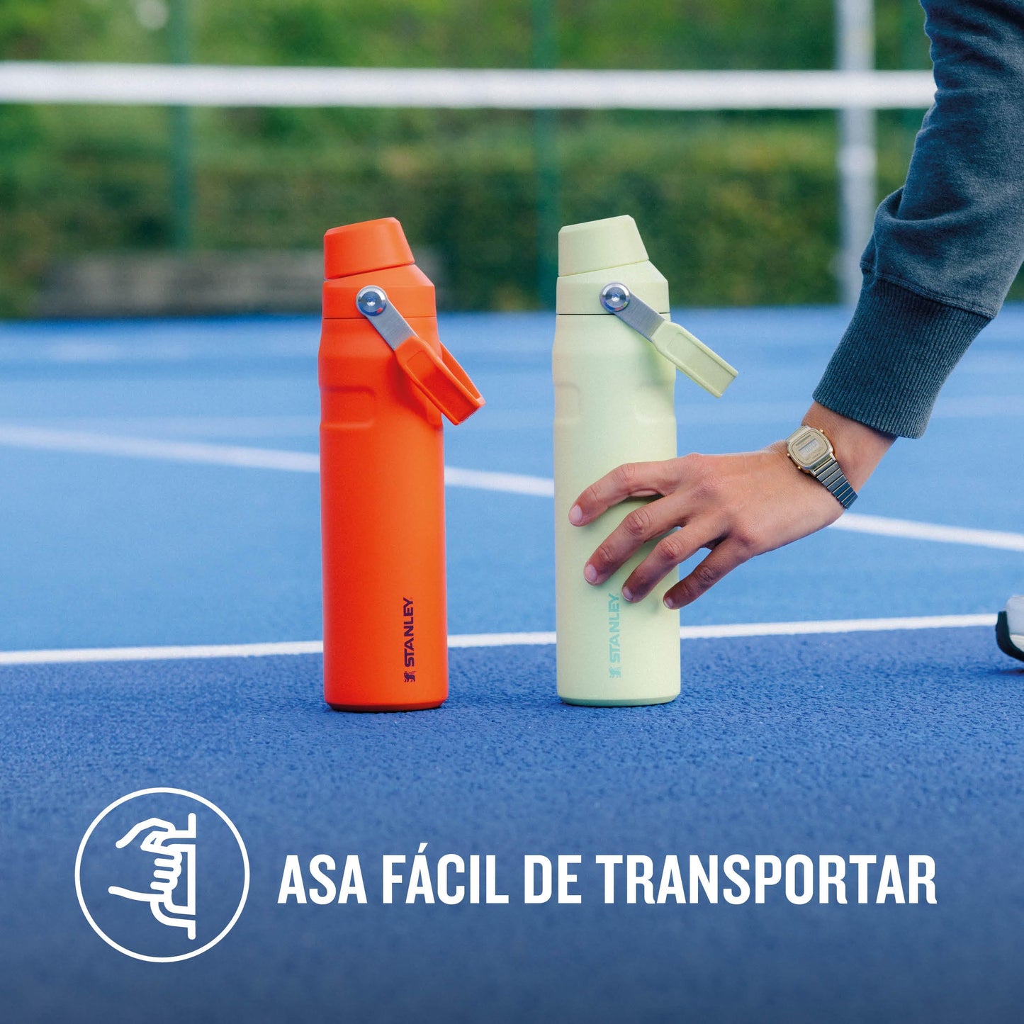 Botella térmica Stanley Aerolight Iceflow – Dos días de hielo en tu mano