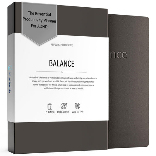Agenda Balance de alto rendimiento– Donde tus metas toman forma