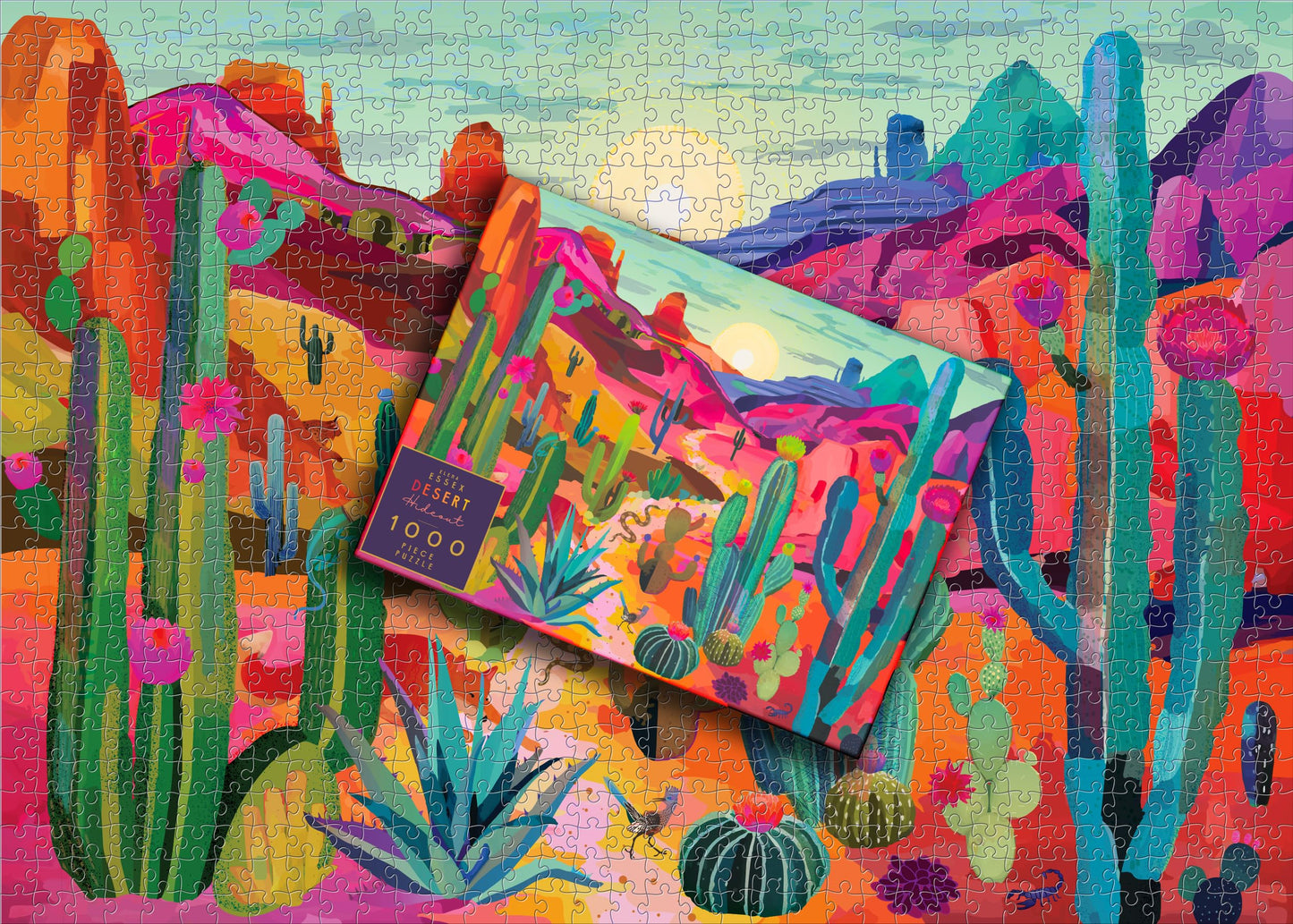 Puzle Elena Essex Desert Hideout – Un oasis de color