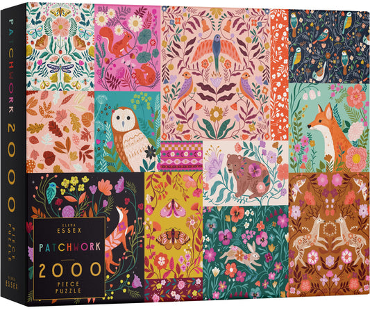 Puzle Elena Essex Patchwork – Edredón de cartón