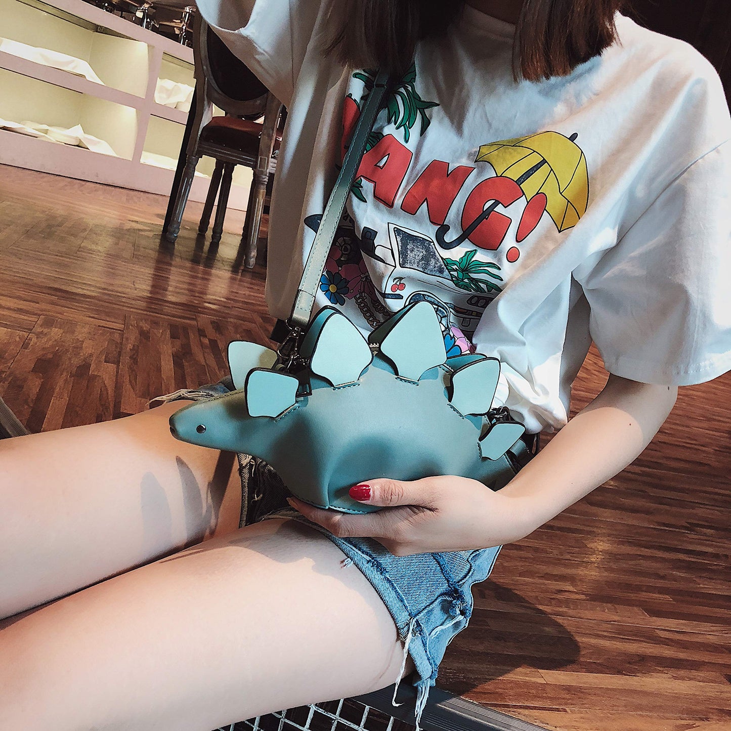 Bolso Bandolera Stegosaurus – El herbívoro con más estilo