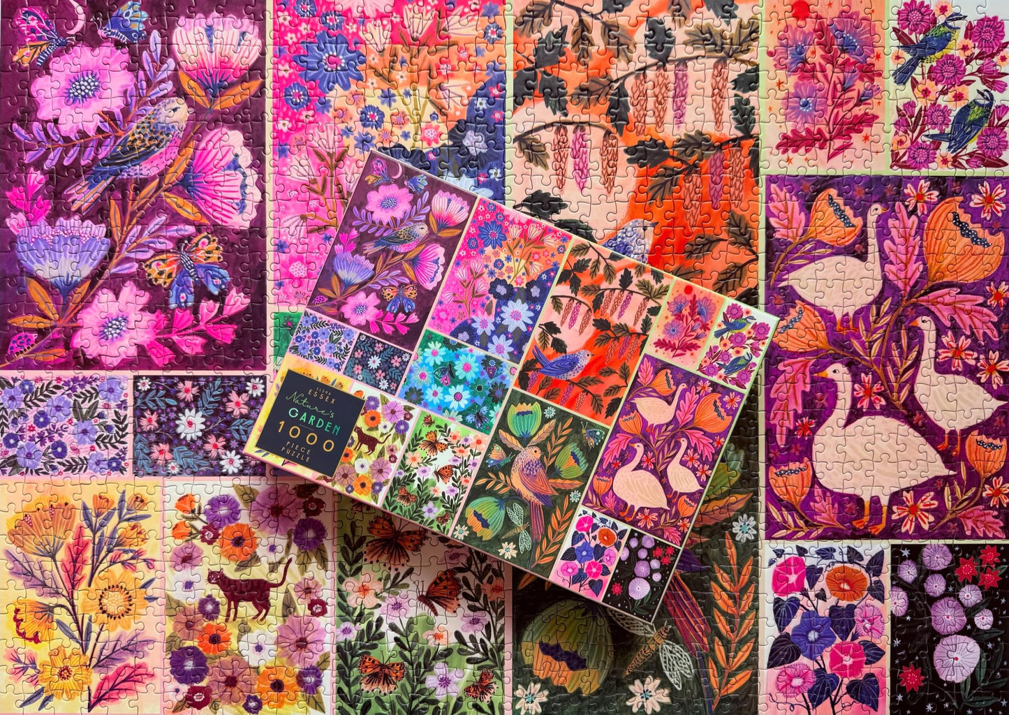 Puzzle Elena Essex Nature's Garden – El jardín botánico en tu mesa