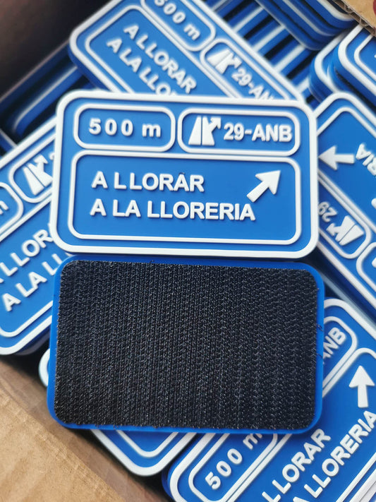 Parche “A llorar a la llorería” – Para equipaciones sin drama