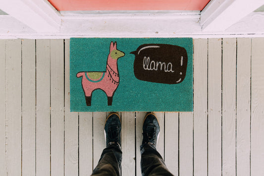 Felpudo llama! – Entrada que "llama" la atención