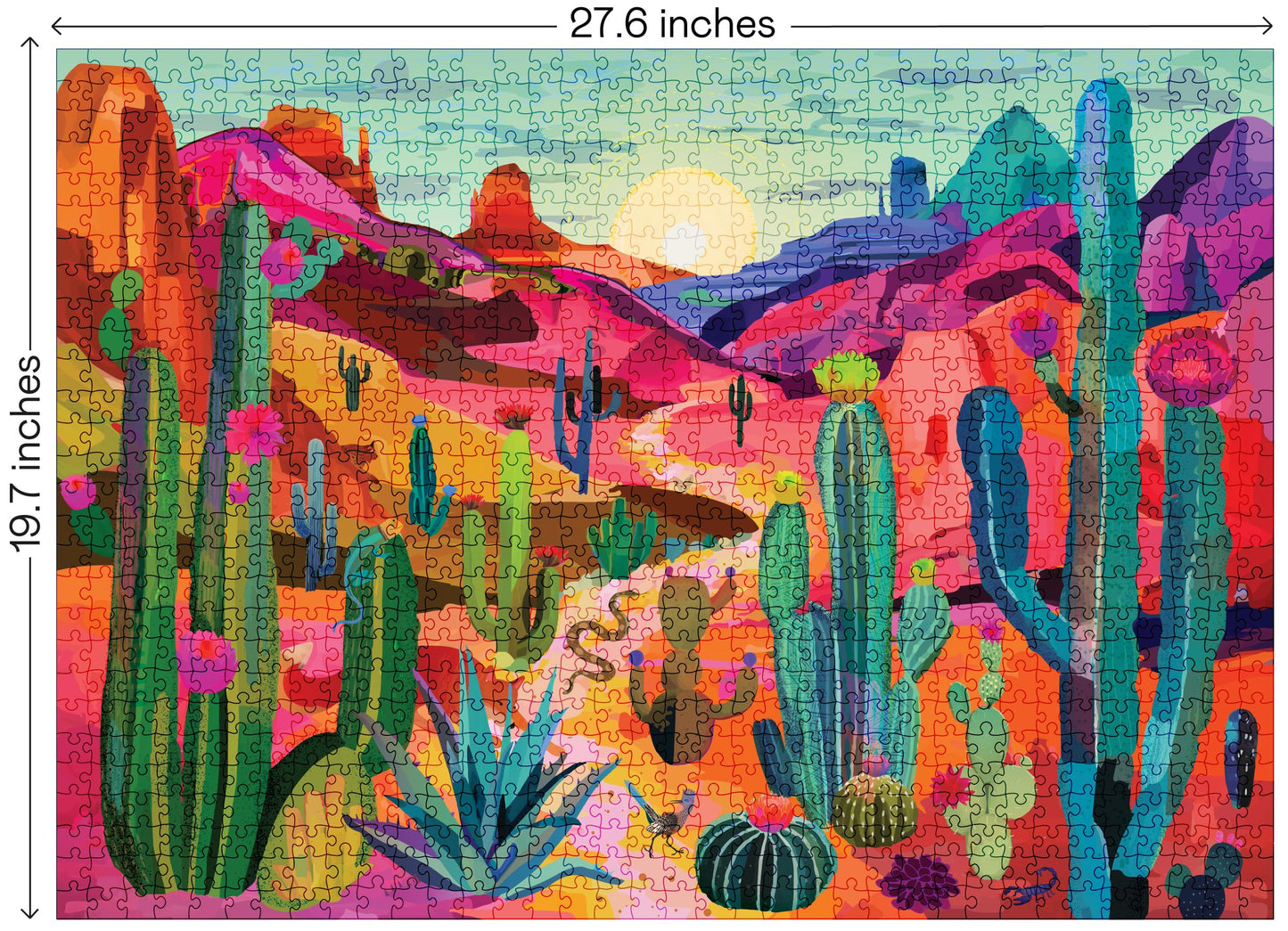 Puzle Elena Essex Desert Hideout – Un oasis de color