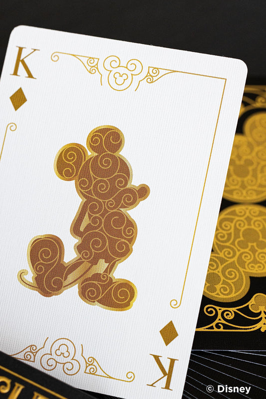 Baraja Bicycle Mickey Gold – Magia clásica con estilo Disney