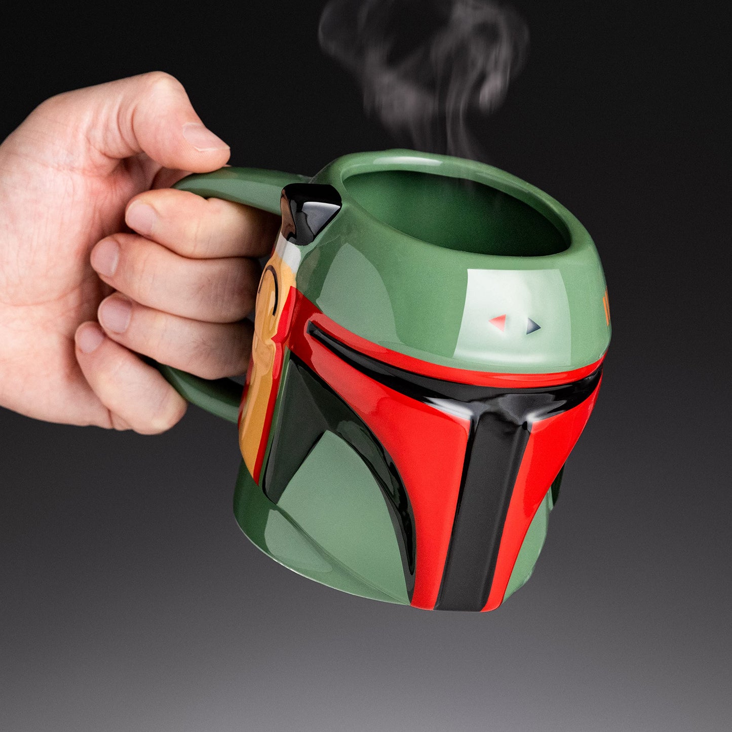 PALADONE PRODUCT Boba Fett Tasse à café en céramique en Forme de Casque | Licence officielle Star Wars Decor