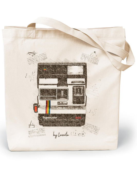 Captura el momento – Tote bag con alma de Polaroid