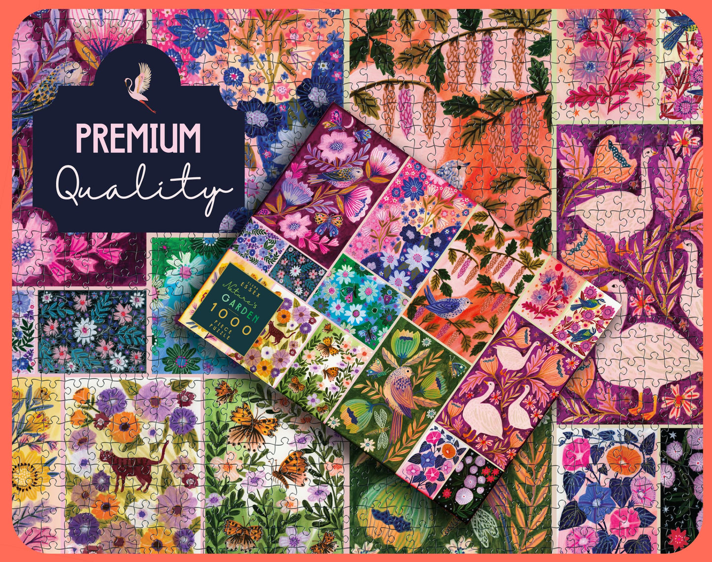 Puzzle Elena Essex Nature's Garden – El jardín botánico en tu mesa