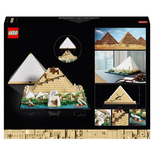LEGO  Gran Pirámide de Giza  – Egipto en piezas para montar