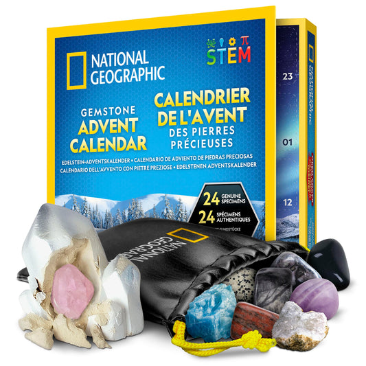 Calendario Adviento National Geographic – 24 Días, 24 Tesoros Reales