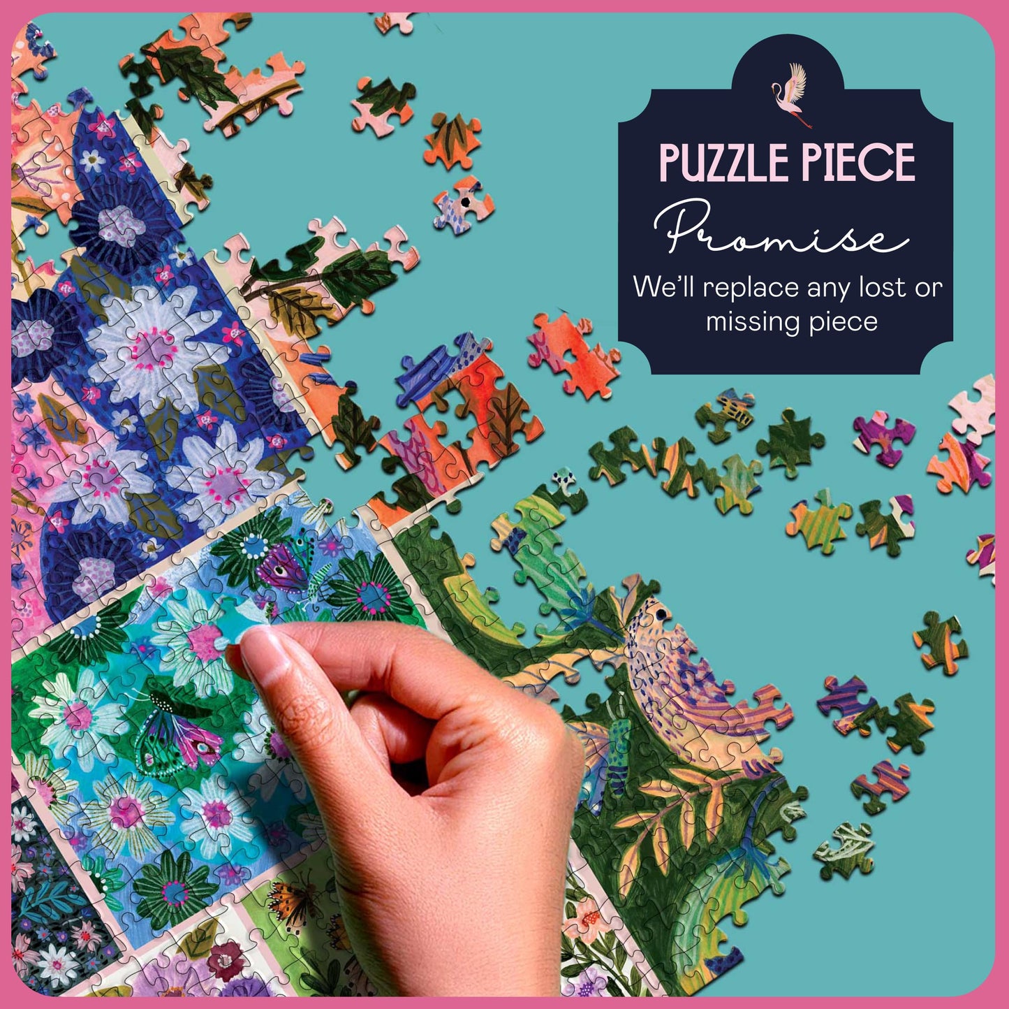 Puzzle Elena Essex Nature's Garden – El jardín botánico en tu mesa