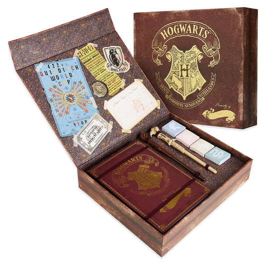 Caja de recuerdos de Harry Potter – Un tesoro para tu escritorio de Hogwarts