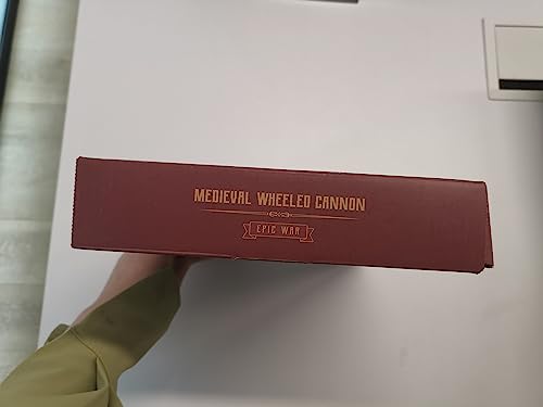 ROKR Rompecabezas Puzzles 3D para Adultos Niños Mayores de 14 Años Maquetas de Madera para Construir Regalos de Decoración Retro 142 Piezas Cañón Medieval, Medieval Cannon