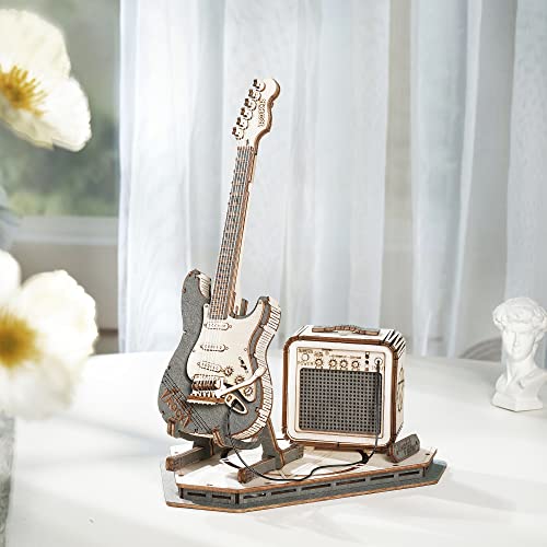 Puzzle 3D guitarra clásica – Arma la melodía en cuerpo de madera