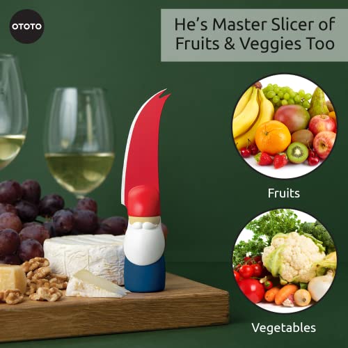 OTOTO BERT Cuchillo multiusos para frutas y verduras. Cuchillos queso.