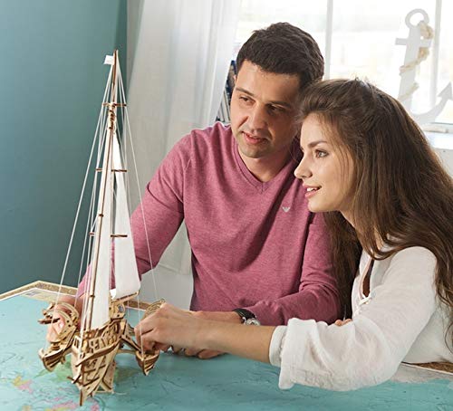Puzzle 3D Trimarán – Construye el alma de un barco real